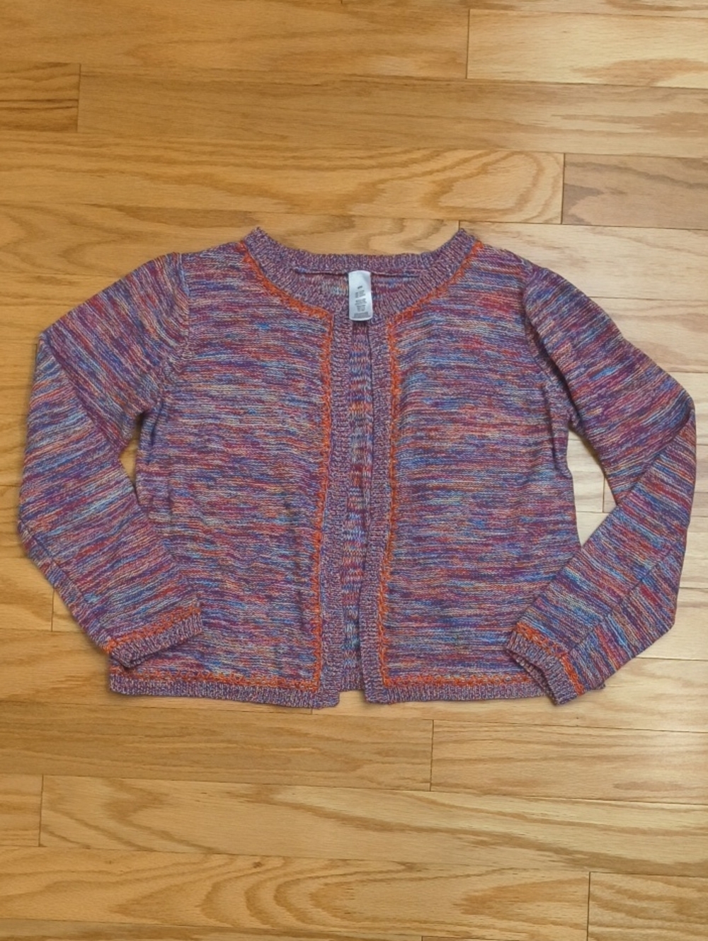 Unbranded Multicolor Knit Cardigan Sweater Size M GU